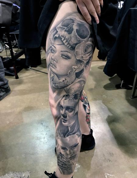 Tattoos - leg sleeve - 133211