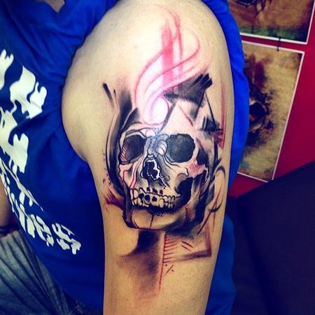 Tattoos - Abstract Skull - 108935