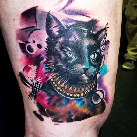 Tattoos - Abstract Cat - 108937