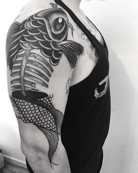 Tattoos - koi fish - 127095