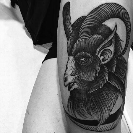 Tattoos - goat - 127105
