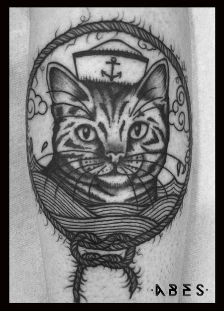 Tattoos - sea cat - 114940