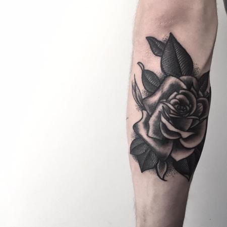 Tattoos - rose - 128028