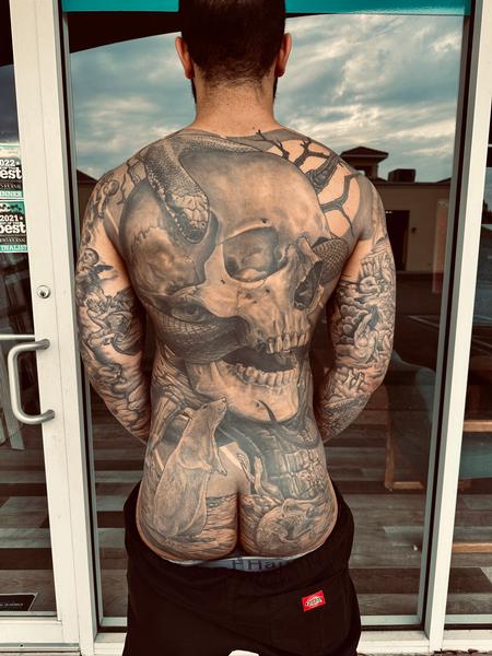 Brandon Dailey - Skull Back