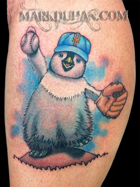 Tattoos - HAPPY FEET - 59804