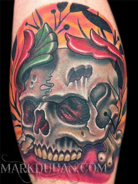 Tattoos - SKULL - 60905