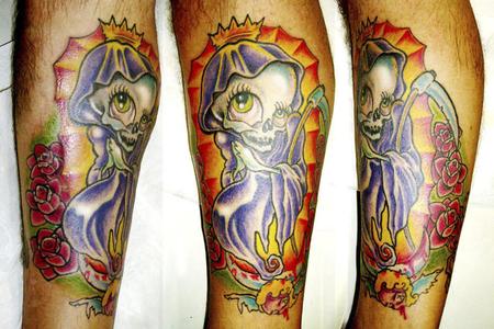 Tattoos - Grim Reaper Tattoo - 62851
