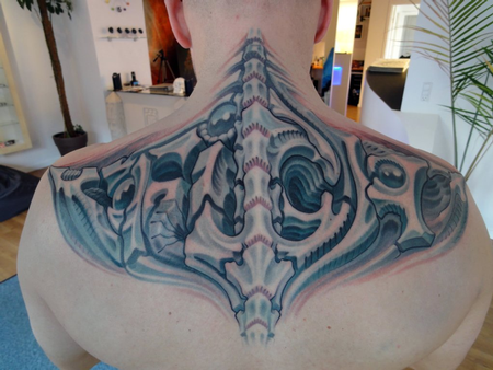 Tattoos - Lastname Fich  in Bio-Mec style - 63752