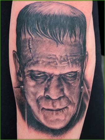Infamous Tattoo Company : Tattoos : Shane ONeill : Monster Tattoo