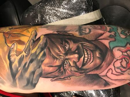 Tattoos - Damon Conklin Villainous Character Portrait  - 131211