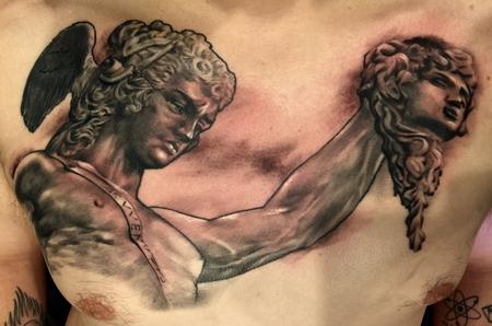 Tattoos - Damon Conklin Classic Statue  - 131212