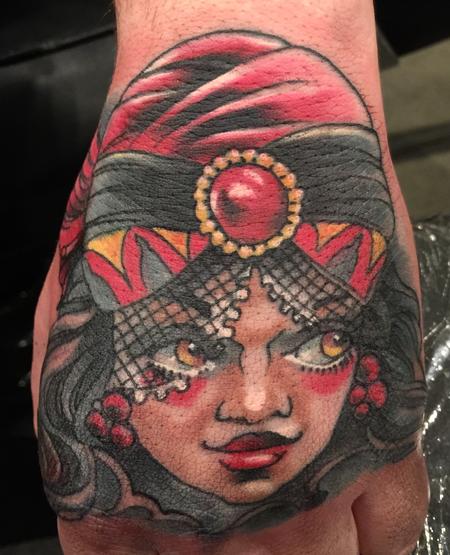 Tattoos - Damon Conklin Gypsy - 131227