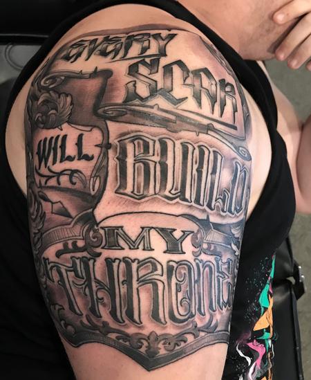 Tattoos - Damon Conklin Lettering - 131240