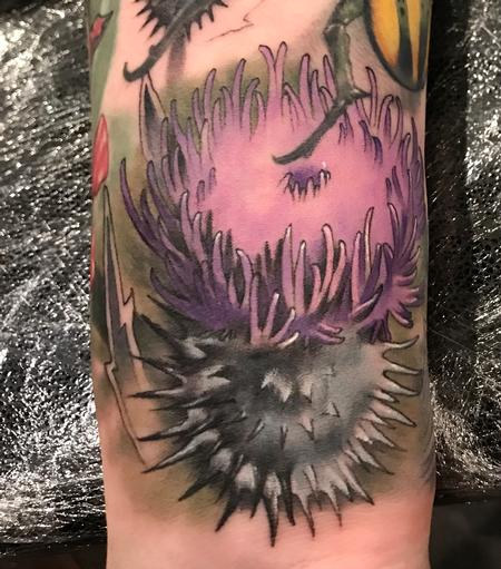 Tattoos - Damon Conklin Thistle - 131241