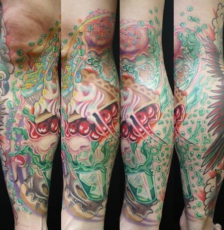 Tattoos - Color Dessert Tattoo - 60508