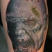Tattoos - Blue Zombie Eating Brains - 35620