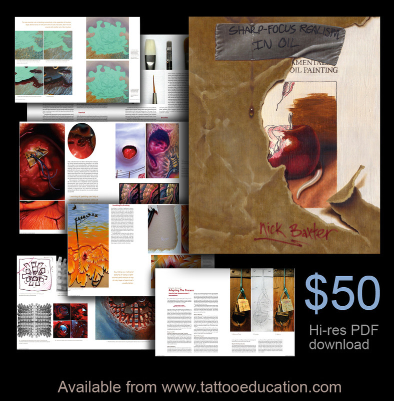 Sharp Focus Realism In Oil Ebook By Nick Baxter Tattoo Education Oil painting for dummies book. sharp focus realism in oil ebook by