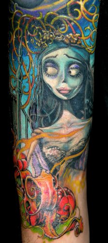 Tattoos - Corpse bride sleve - 13224