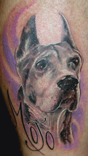 Tattoos - Dog portrait - 26307