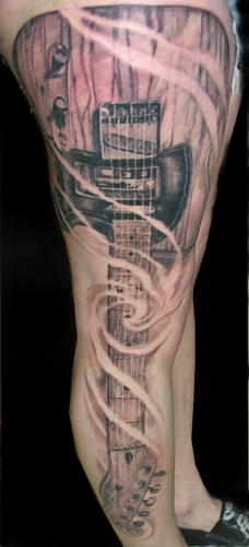 Tattoos - bruce springstenn's guitar - 19972