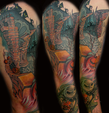 Tattoos - Jesse nbc sleeve - 30781