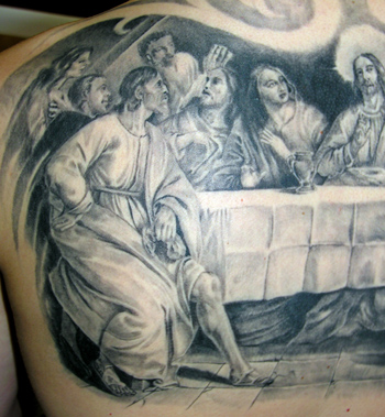 Tattoos - Last supper left - 26309