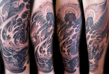 Tattoos - Lighthouse - 45077