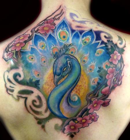 Tattoos - Peacock - 56394