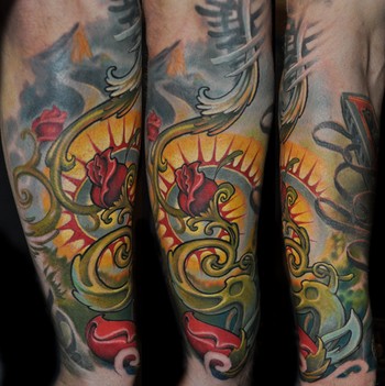 Tattoos - Rose garden - 44128
