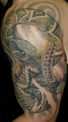 Tattoos - Rattle snake  - 20324