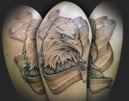 Tattoos - American Bald Eagle - 61913