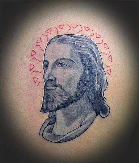 Tattoos - Jesus Portrait - 61470