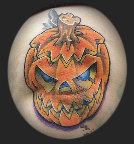 Tattoos - Spooky Pumpkin - 61904