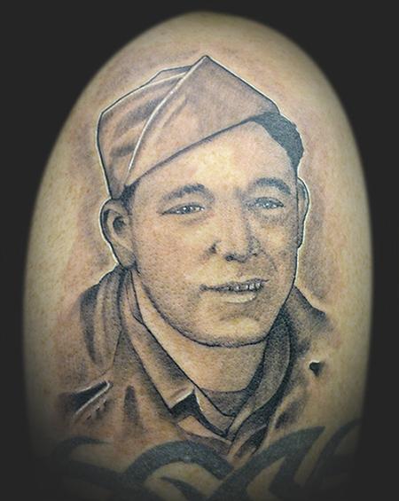 Tattoos - Client Father Portrait - 61854