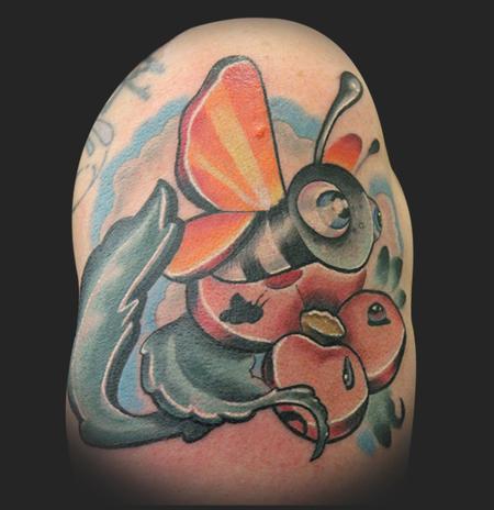 Tattoos - Butterfly and Flower - 62631