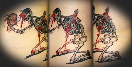 Tattoos - Bad Brain Skeleton - 60637