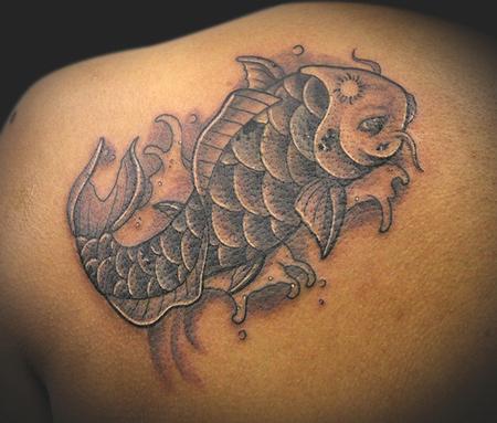 Tattoos - Custom Koi Fish - 60918