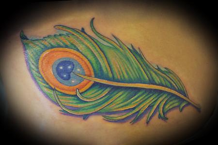 Tattoos - Peacock Feather - 60381