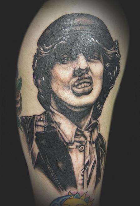 Tattoos - Angus Young Portrait - 61043