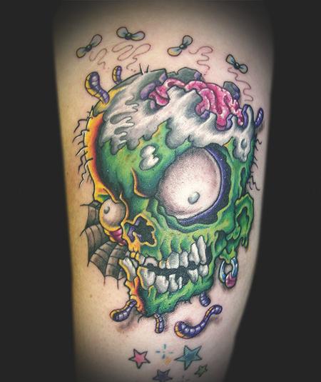 Tattoos - Wormhead Zombie - 61035