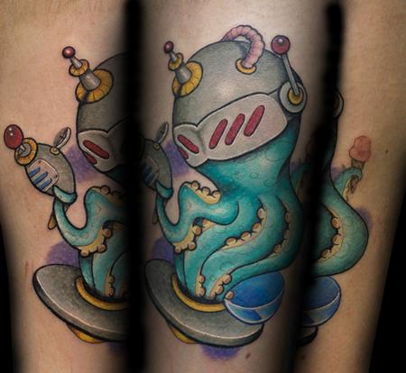 Tattoos - Space Squid - 63726