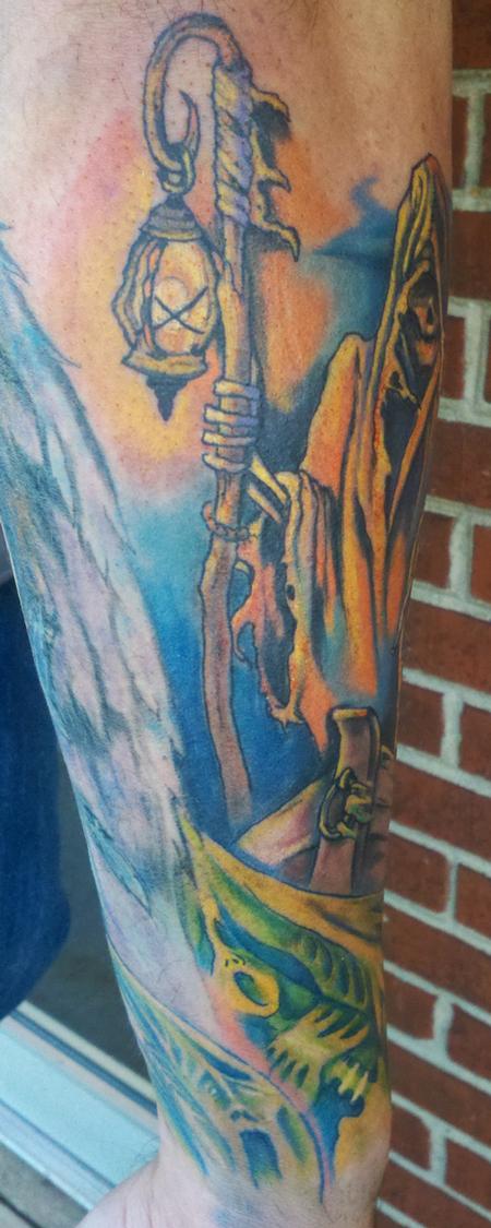 Tattoos - Ferry Man Detail - 60875