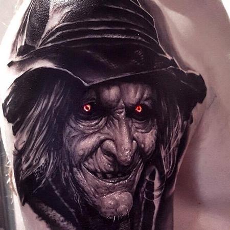 Tattoos - Custom Witch Design - 119138