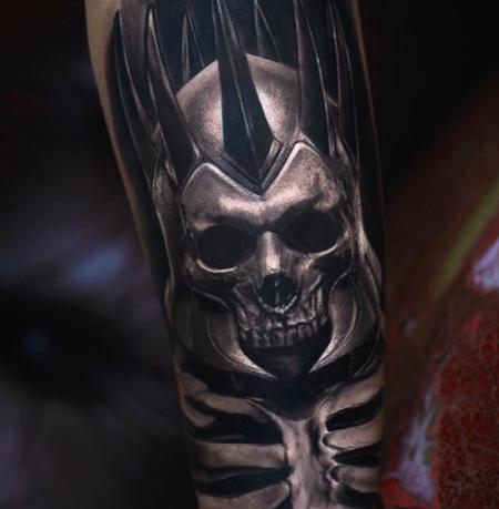 Tattoos - skull - 128116