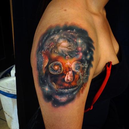 Tattoos - Space Skull - 103558