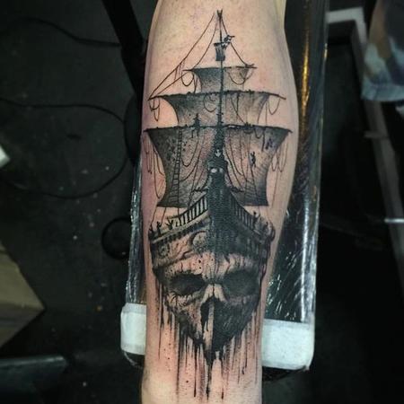 Tattoos - Pirate Ship - 126287