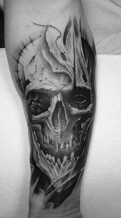 Tattoos - Skull - 99046