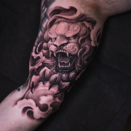 Tattoos - Foo Dog Tattoo - 138837