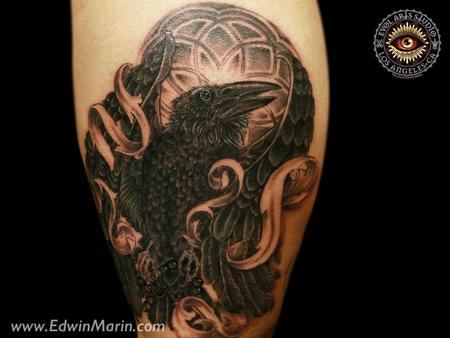 Tattoos - Black Raven - 107842