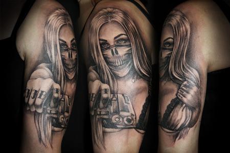 Tattoos - Gangsta Girl - 101687